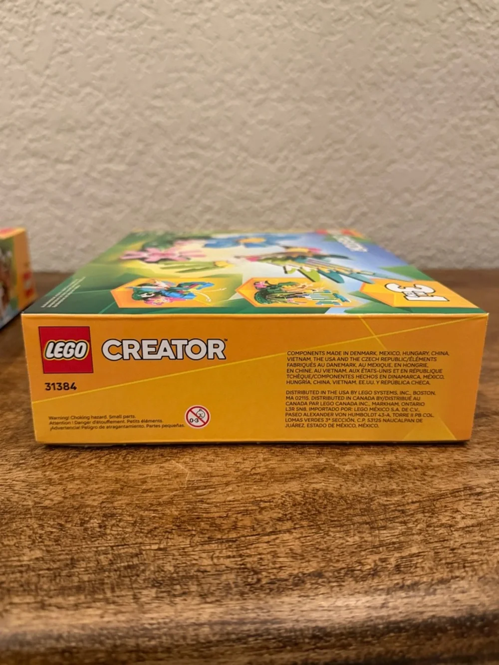 LEGO Creator 3‑in‑1 31384 Colorful Hummingbird 31382 Playful Puppy Lot NIB New